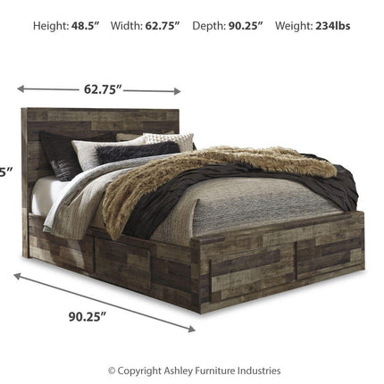 Derekson - Panel Bed