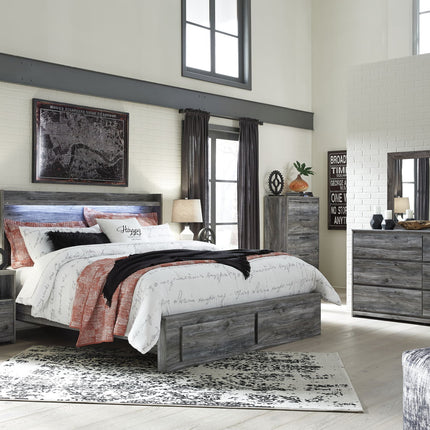 Baystorm - Panel Bedroom Set - Gray