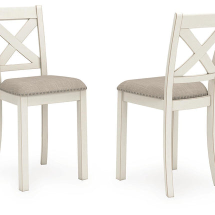 Robbinsdale - Upholstered Barstool (Set of 2) - Antique White