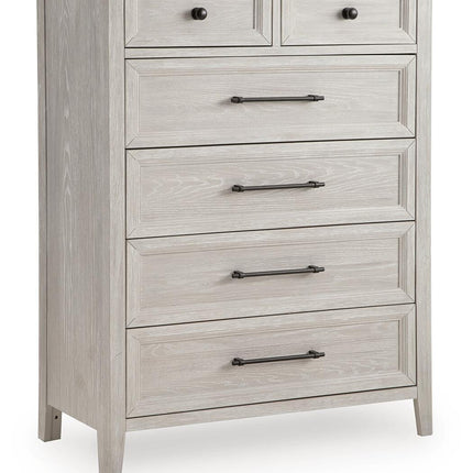 Darbonton - Six Drawer Chest - Dove White