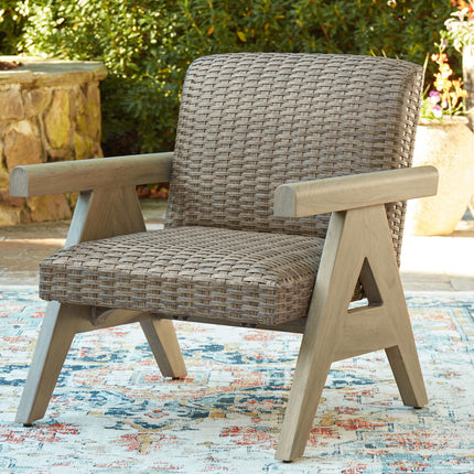 Cliff Trails - Rocking Lounge Chair - Beige