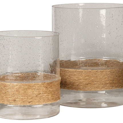 Eudocia - Candle Holder Set (Set of 2) - Clear
