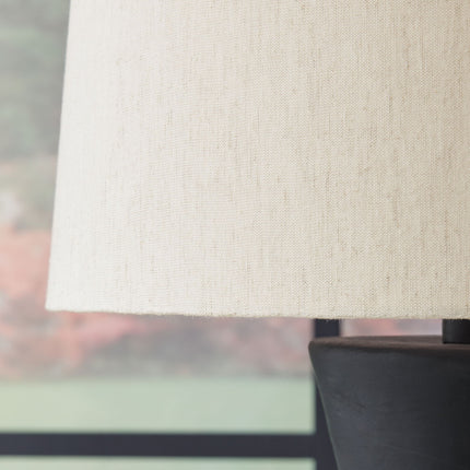 Scarbot - Paper Table Lamp (Set of 2) - Distressed Black