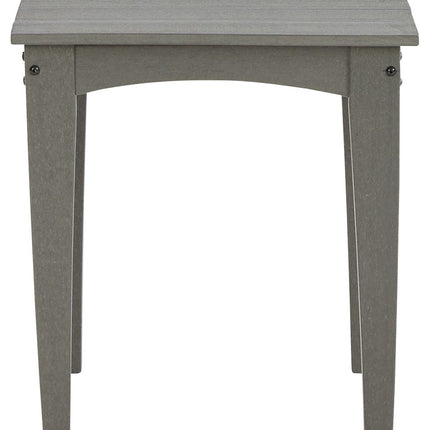 Visola - Square End Table - Gray
