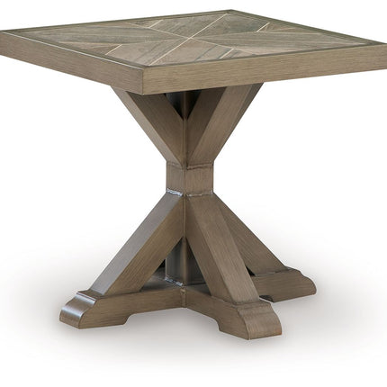 Laguna Heights - Square End Table - Beige