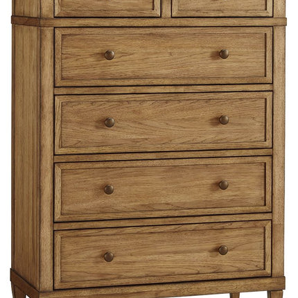 Sharlance - Six Drawer Chest - Brown