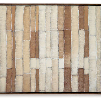 Kalanmore - Wall Art - Brown / Tan / White