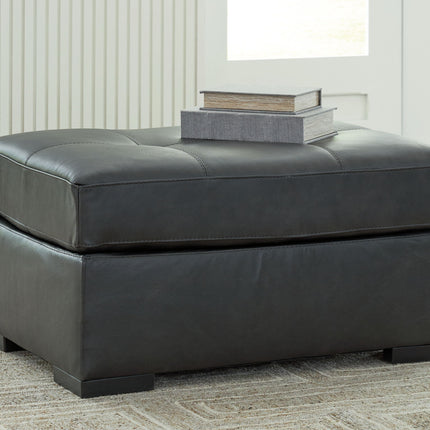 Brindley Pier - Oversized Accent Ottoman - Fog