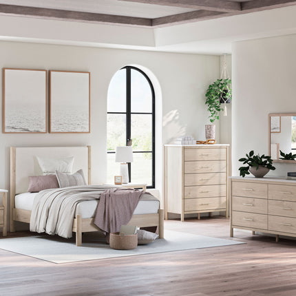 Cadmori - Panel Bedroom Set