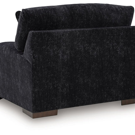 Whitmore Manor - Chair And A Half - Black Pearl