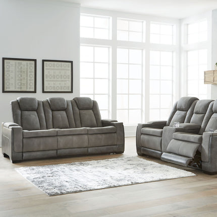 Next-Gen Durapella - Power Reclining Living Room Set