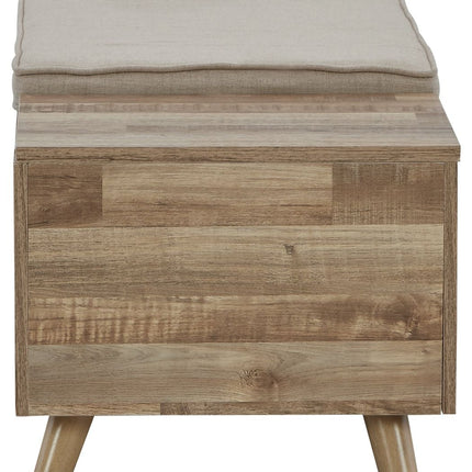 Gerdanet - Storage Bench - Beige