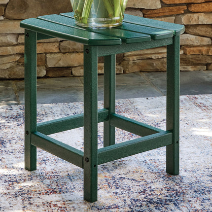 Sundown Shores - Rectangular End Table - Green