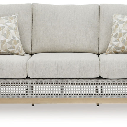 Seton Creek - 4 Pc. - Lounge Set - Gray