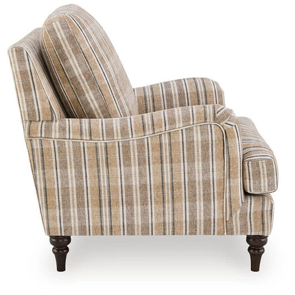 Wardington - Accent Chair - Multi / Beige