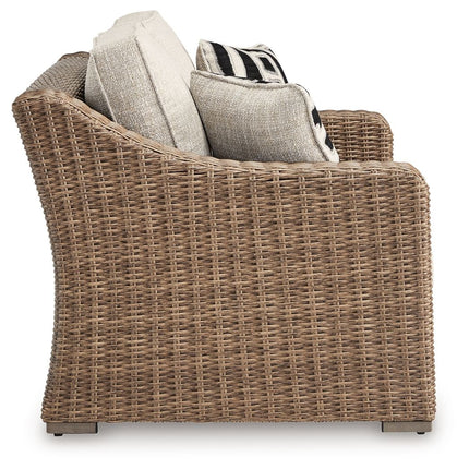 Beachcroft - Loveseat With Cushion - Beige