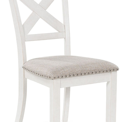 Robbinsdale - Dining Upholstered Side Chair (Set of 2) - Antique White