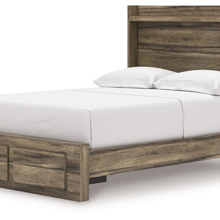 Elbrim - Panel Storage Bed