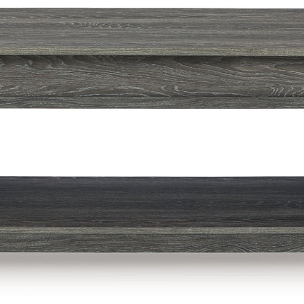 Freedan - Rect Lift Top Cocktail Table - Grayish Brown