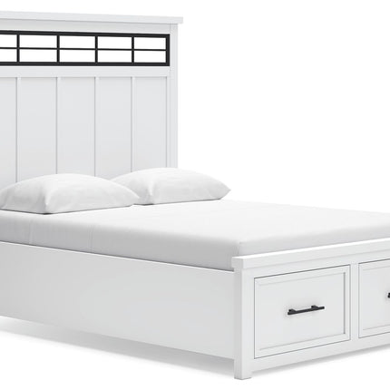 Ashbryn - Panel Storage Bed