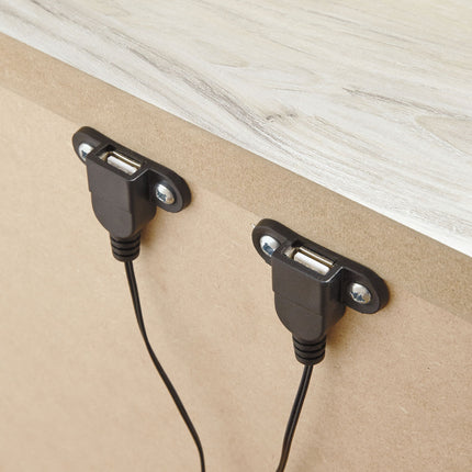 Bellaby - One Drawer Night Stand - Whitewash