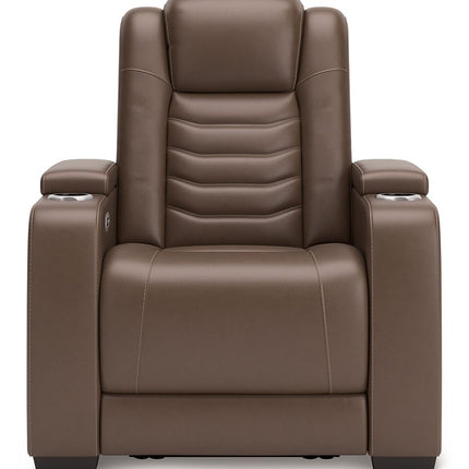 High Impact - Power Recliner / Adj Headrest - Tobacco