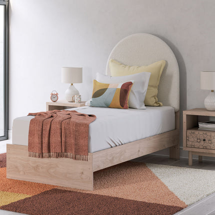 Arloster - Upholstered Panel Bed