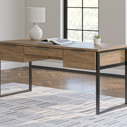 Montia - Home Office Desk - Light Brown
