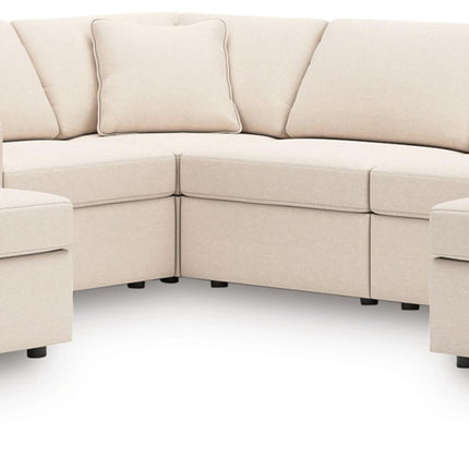 Modmax - U-Shaped Sectional - Oyster