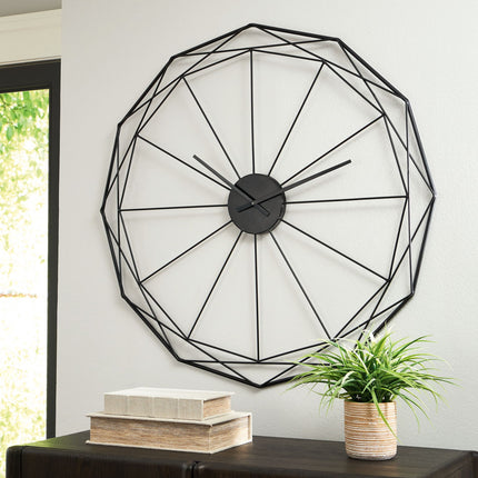 Arkthorne - Wall Clock - Black