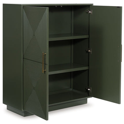 Geirwood - Accent Cabinet - Dark Green
