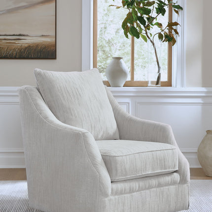 Gubbins - Swivel Accent Chair - Gray