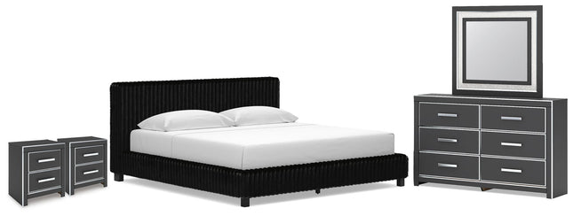 Zuraleus - Upholstered Bedroom Set