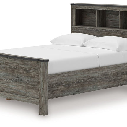 Frandern - Bookcase Panel Bed