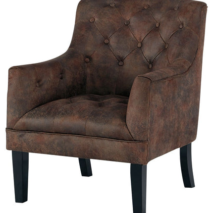 Drakelle - Accent Chair - Mahogany