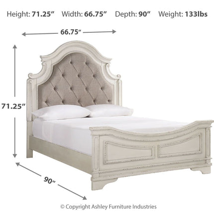 Realyn - Upholstered Panel Bed