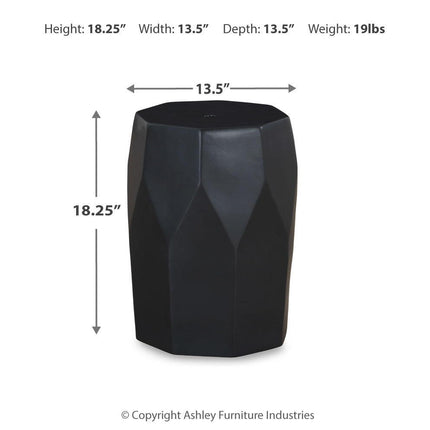 Rhysworth - Stool - Black