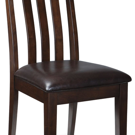 Haddigan - Dining UPH Side Chair (Set of 2) - Dark Brown