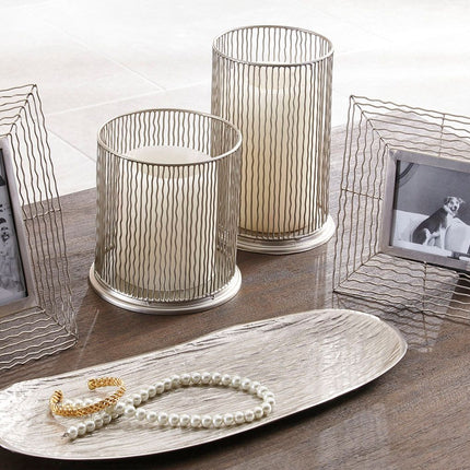 Dympna - Accessory Set (Set of 5) - Silver Finish