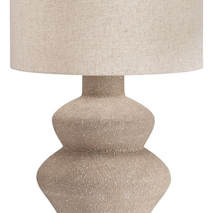Jossleigh - Metal Table Lamp - Beige