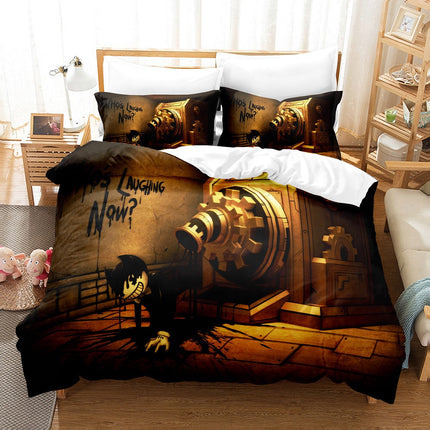 Bendy and the ink machine Bedding Set Quilt Cover