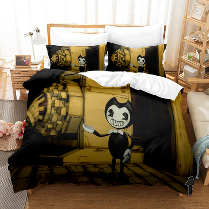 Bendy and the ink machine Bedding Set Quilt Cover
