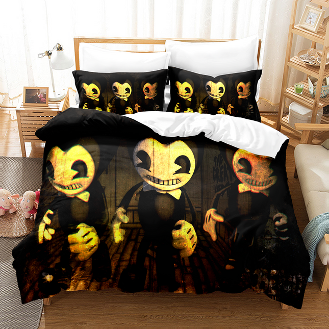 Bendy and the ink machine Bedding Set Quilt Cover