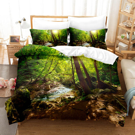 Coastal Beach Theme Bedding Sets Quilt Cover Without Filler