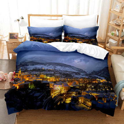 Coastal Beach Theme Bedding Sets Quilt Cover Without Filler