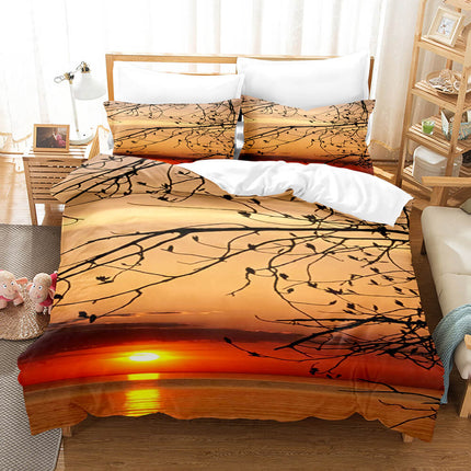 Coastal Beach Theme Bedding Sets Quilt Cover Without Filler