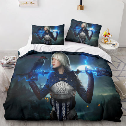 Dragon Attack Cosplay Bedding Set Quilt Cover Without Filler