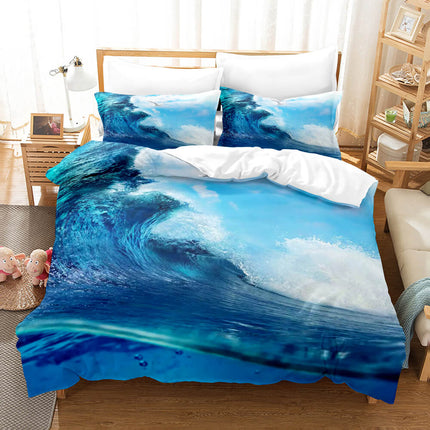 Ocean Bedding Set Quilt Cover Set Without Filler