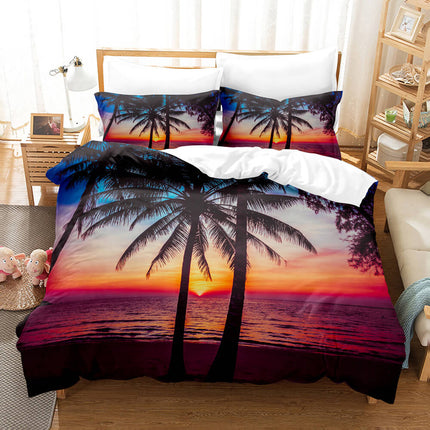 Ocean Bedding Set Quilt Cover Set Without Filler