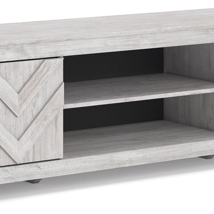 Cayboni - LG TV Stand With Fireplace Option